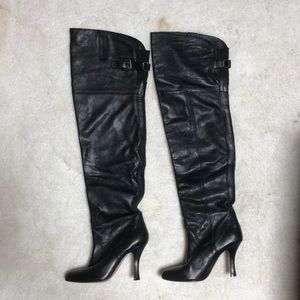 Authentic Dolce Vita over the knee leather boots